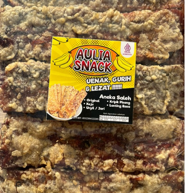 

Sale Pisang Lidah Original manis gurih lezat 250gram