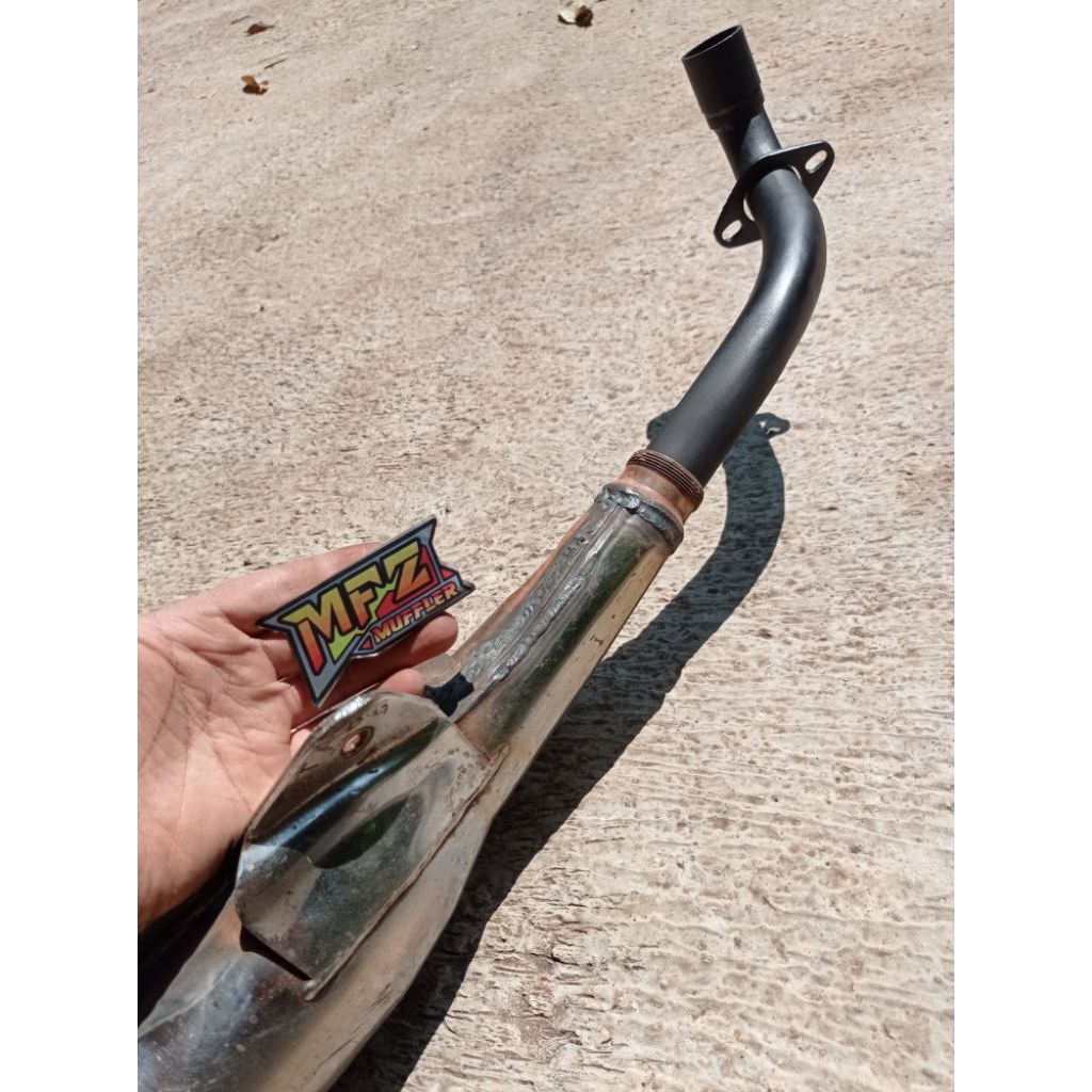 LEHER KNALPOT PNP STANDAR ORI FIZR ALFA