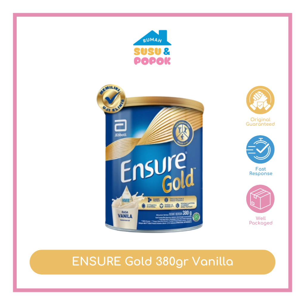

ENSURE Gold 380gr Vanilla