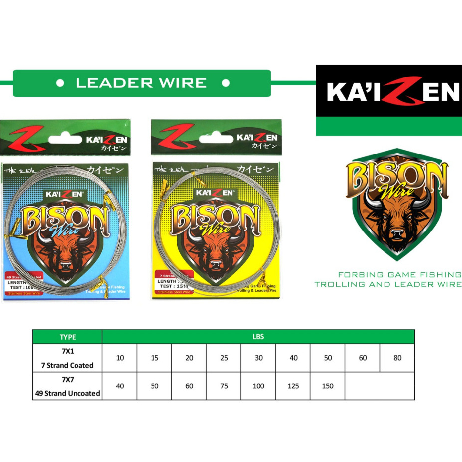 Wire Neklin Kaizen Bison 7x1 10 Meter