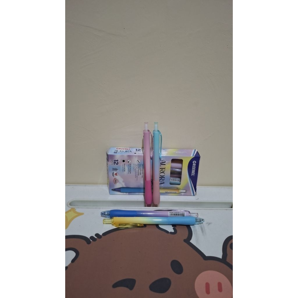 

Bulpen aurora 0,5 warna hitam per pcs