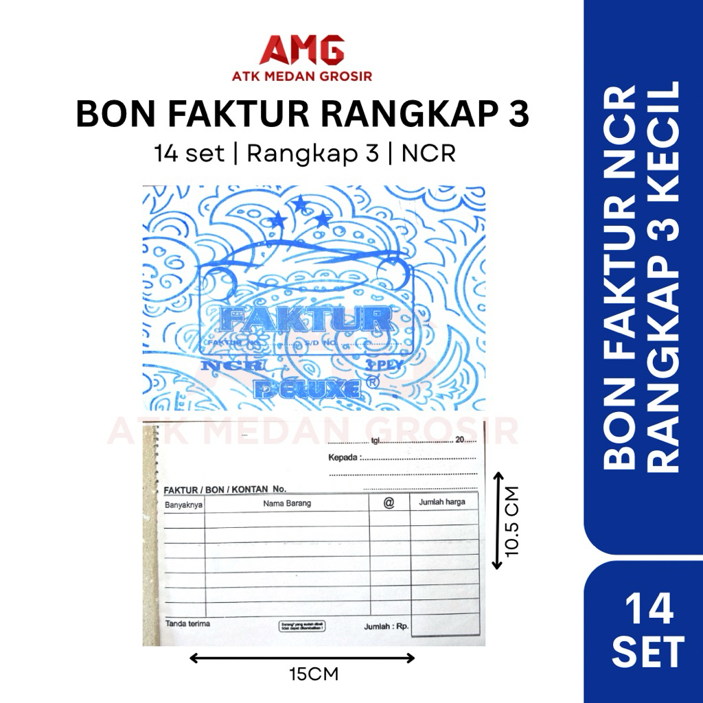 

BON FAKTUR | RANGKAP 3 KECIL