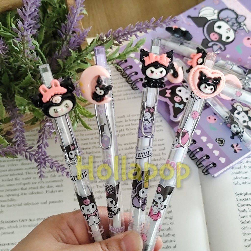 

HOP Set isi 2 Bolpen pen cetek Kuromi BlackPink