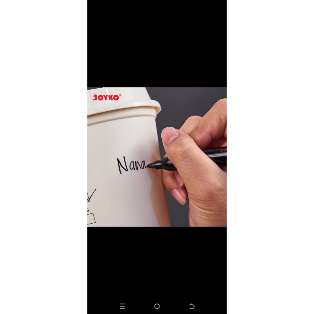 

PERMANENT MARKER / SPIDOL PERMANEN JOYKO PM-20