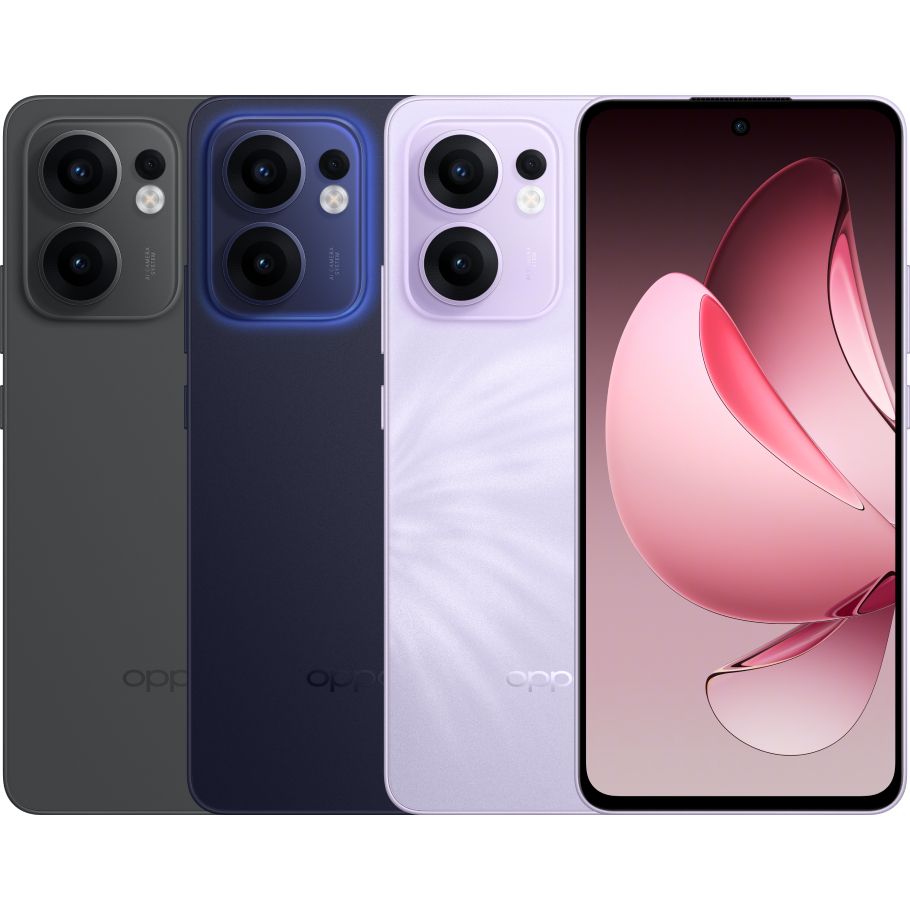 SmartPhone OPPO Reno 13 5G - 12GB RAM 256GB ROM Graphite Grey | Luminous Blue | Plume Purple