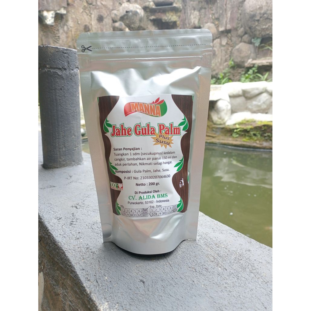 

jahe gula palm + susu berat 200gram