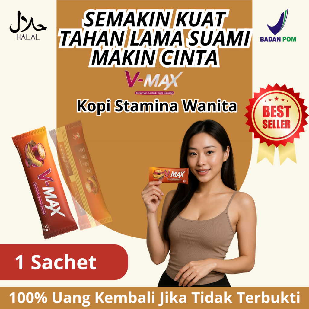 

Kopi Penambah Stamina dan Gairah Wanita Rasa Coklat Halal BPOM 1 Sachet