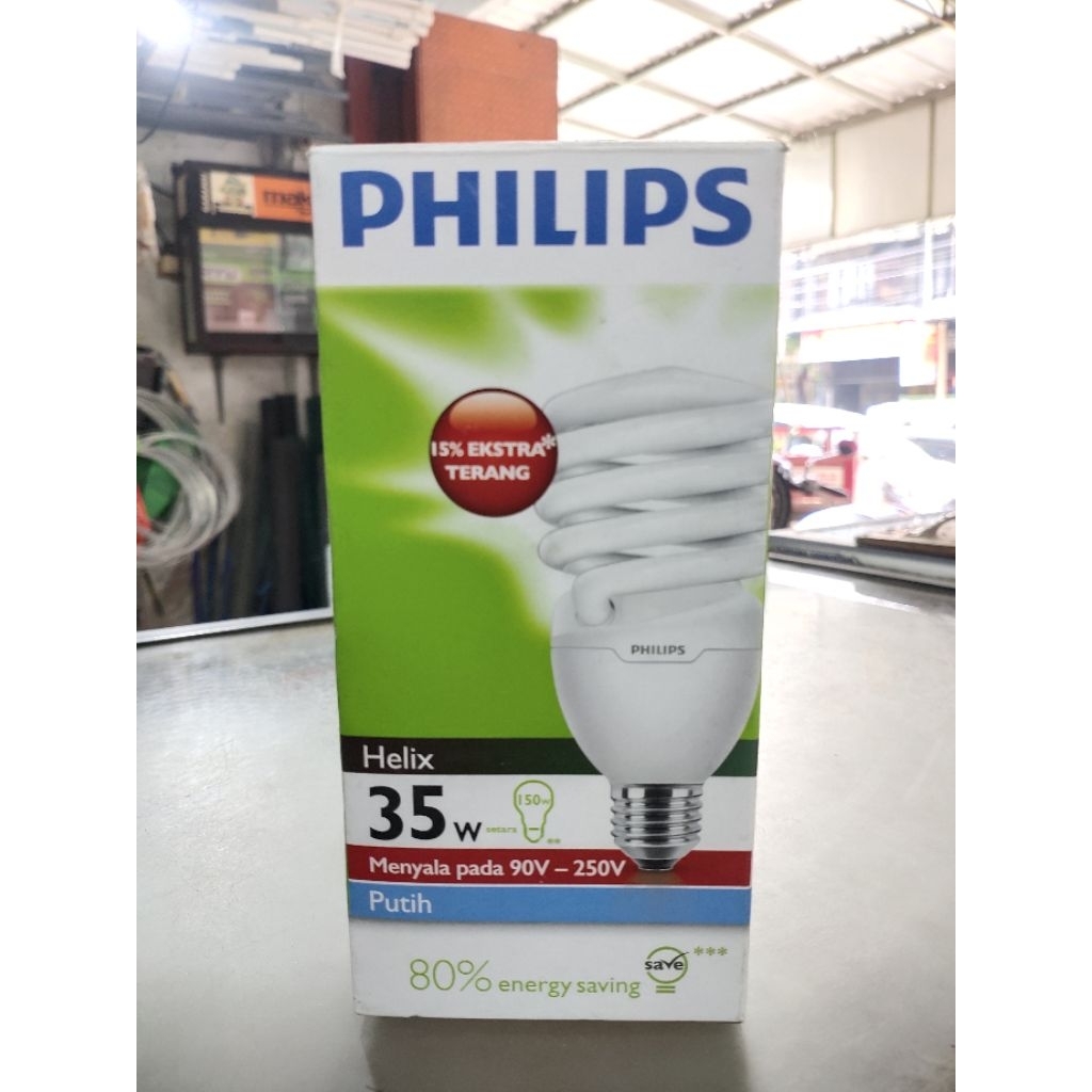 LAMPU PHILIPS SPIRAL 55WATT