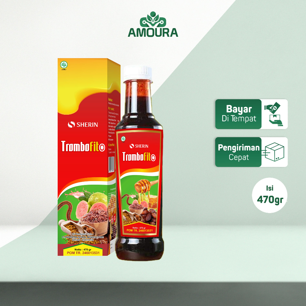 

Sherin - Madu Angkak Sari Kurma Trombofito Untuk Typus dan Menjaga Stamina Tubuh isi 470 gr