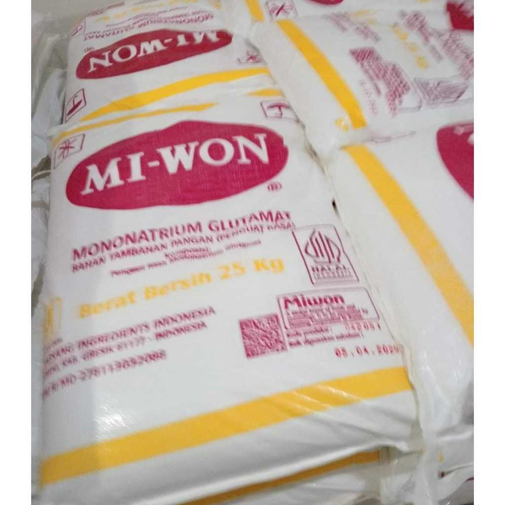 Monosodium Glutamate Miwon 25kg / MSG MIWON 25kg perkarung