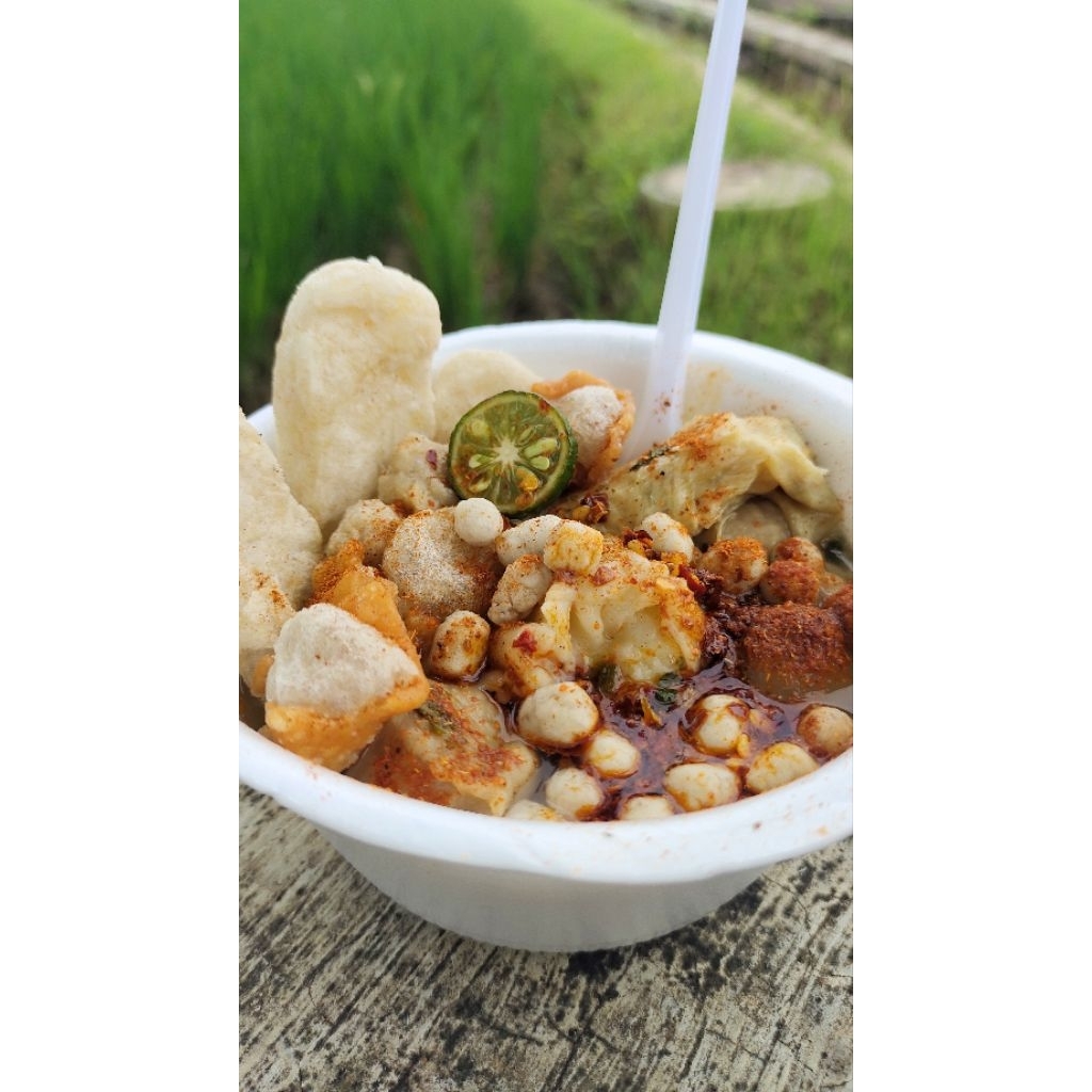 

Baso Aci mang boci mini kuah segar dan gurih