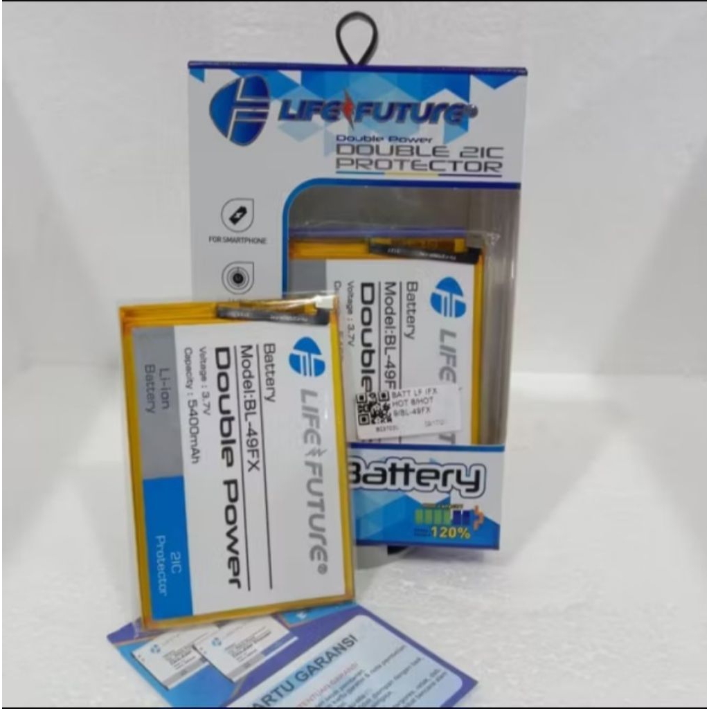 BATERAI BATTERY LF BL-49FX DOUBLE POWER INFINIX SMAR 5 HOT 8 HOT 9