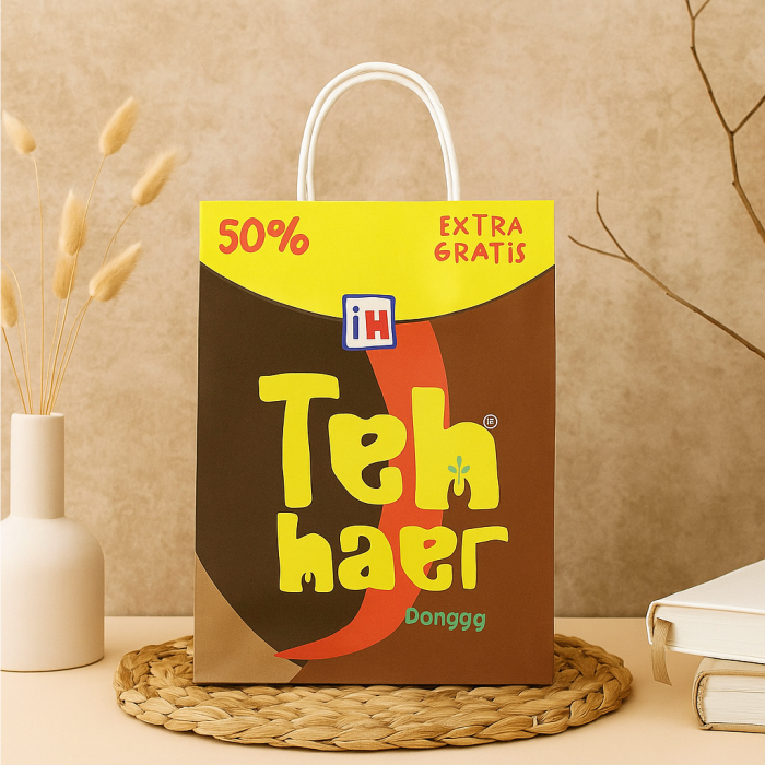 

Paper Bag Hampers Lebaran Unik Motif Lucu