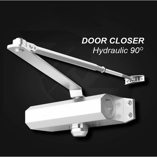 Door Closer Hidrolik Alat Penutup Pintu Rumah Kantor Otomatis Premium