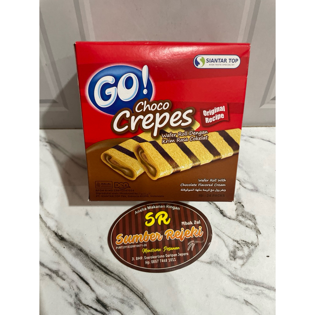 

GO ! CHOCO CREPES ISI 24 PCS