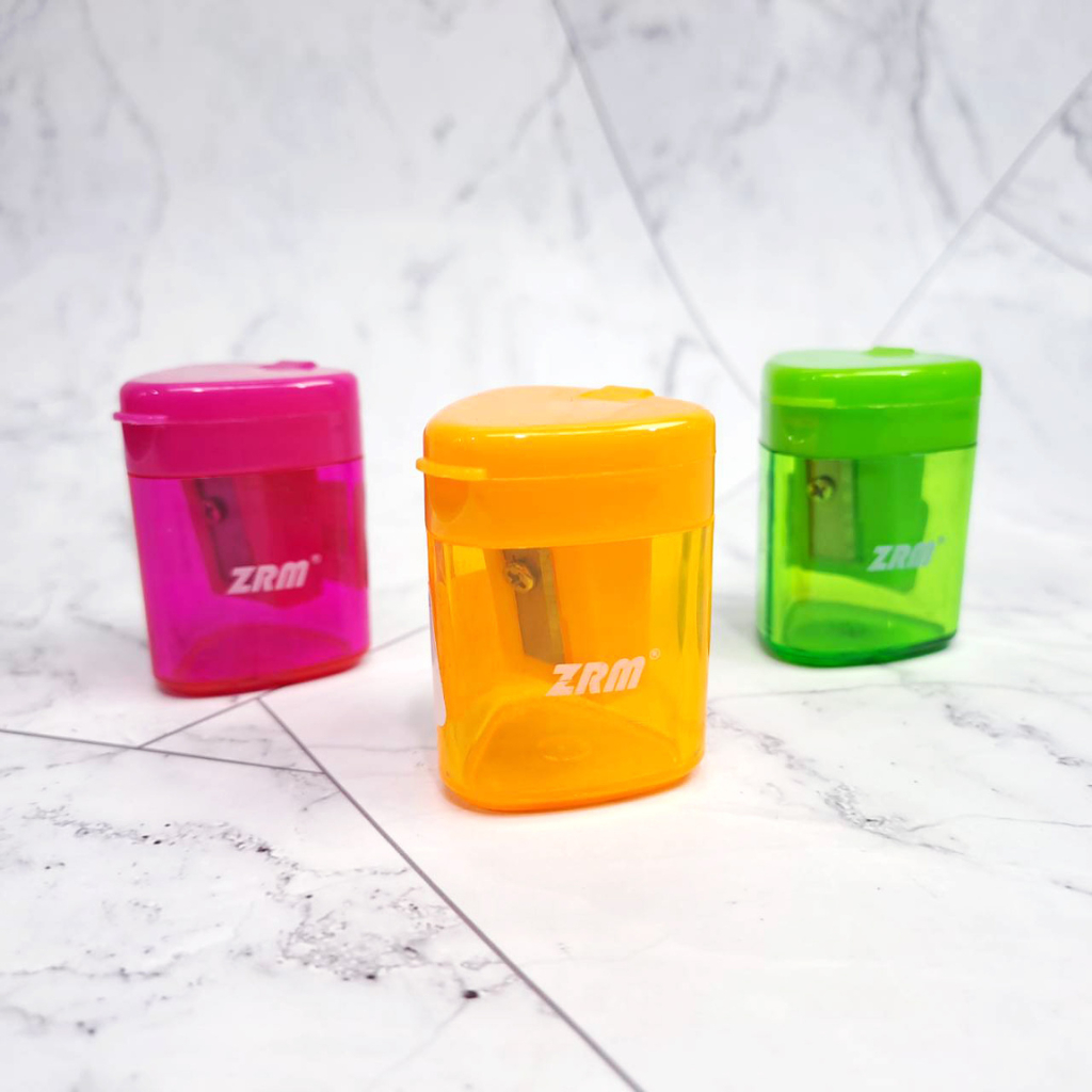 

Rautan Pensil ZRM 0231B – 1 Lubang | Desain Lucu Transparan Compact