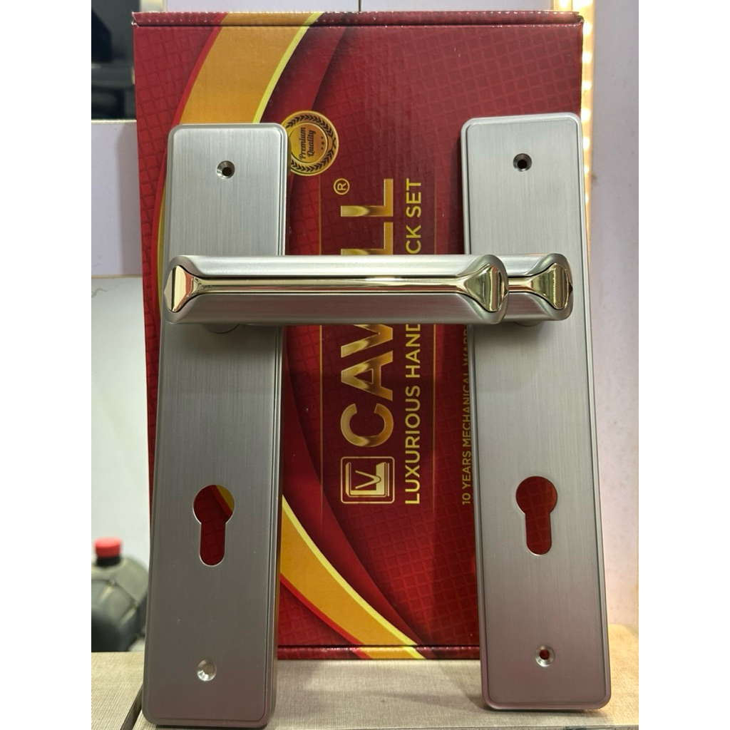 Kunci pintu besar 24cm CAVELL SUS 304 Lengkap 1 Set