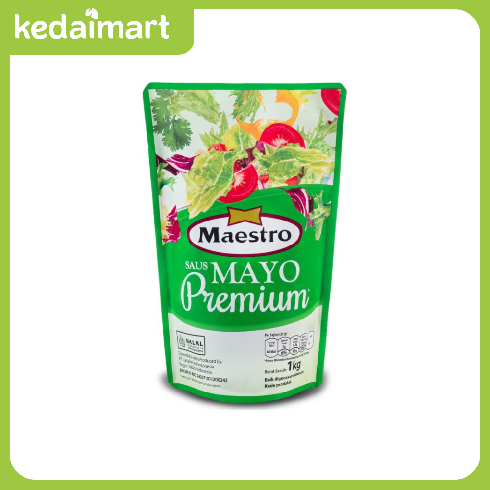 

Mayonnaise Maestro 1 Kg / Maestro Mayonaise 1 kilo / Mayonaise