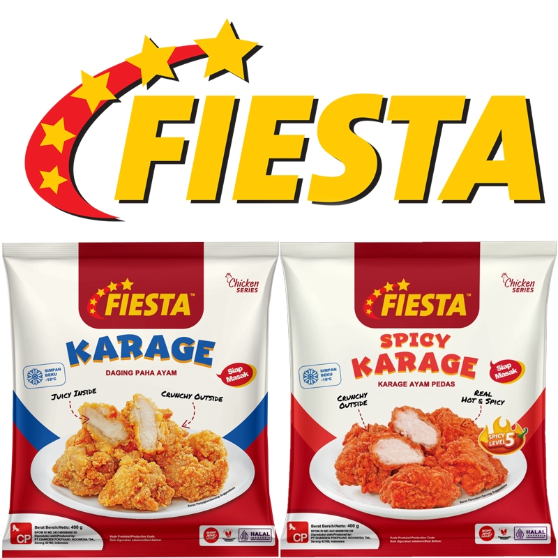 

FIESTA Karage 400 gram 400gr daging paha ayam crispy