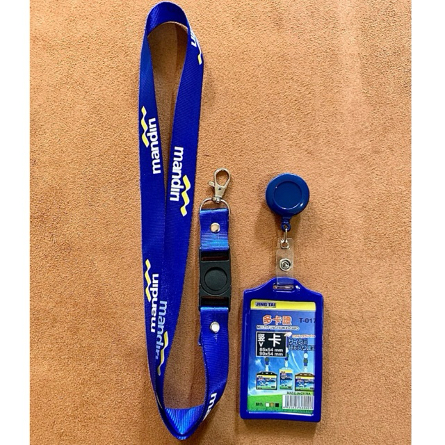 

Paket Lengkap Tali Lanyard + ID Card + YOYO Logo Bank Mandiri