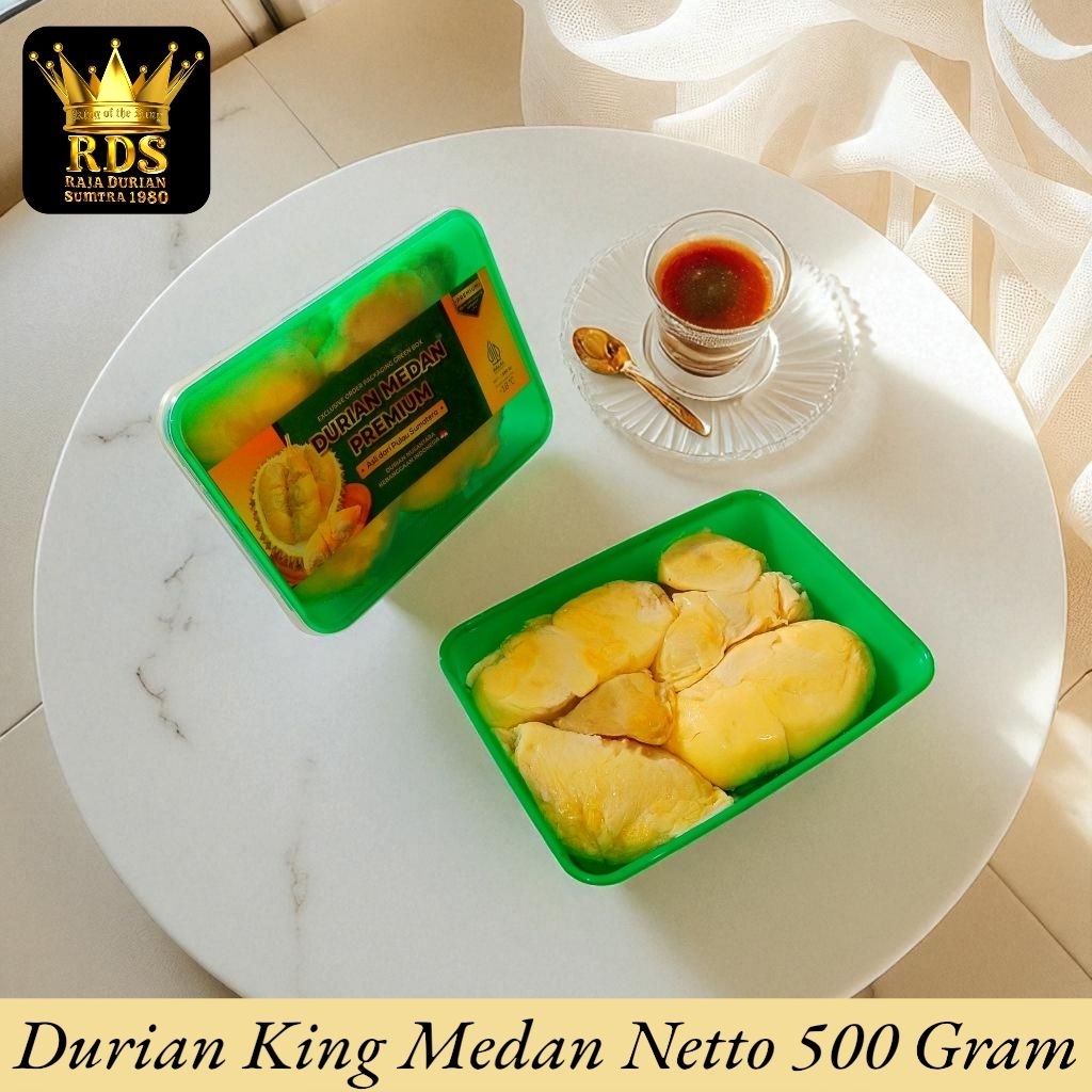 

Durian King Medan Premium || Durian Nauli frozen Netto 500 Gram
