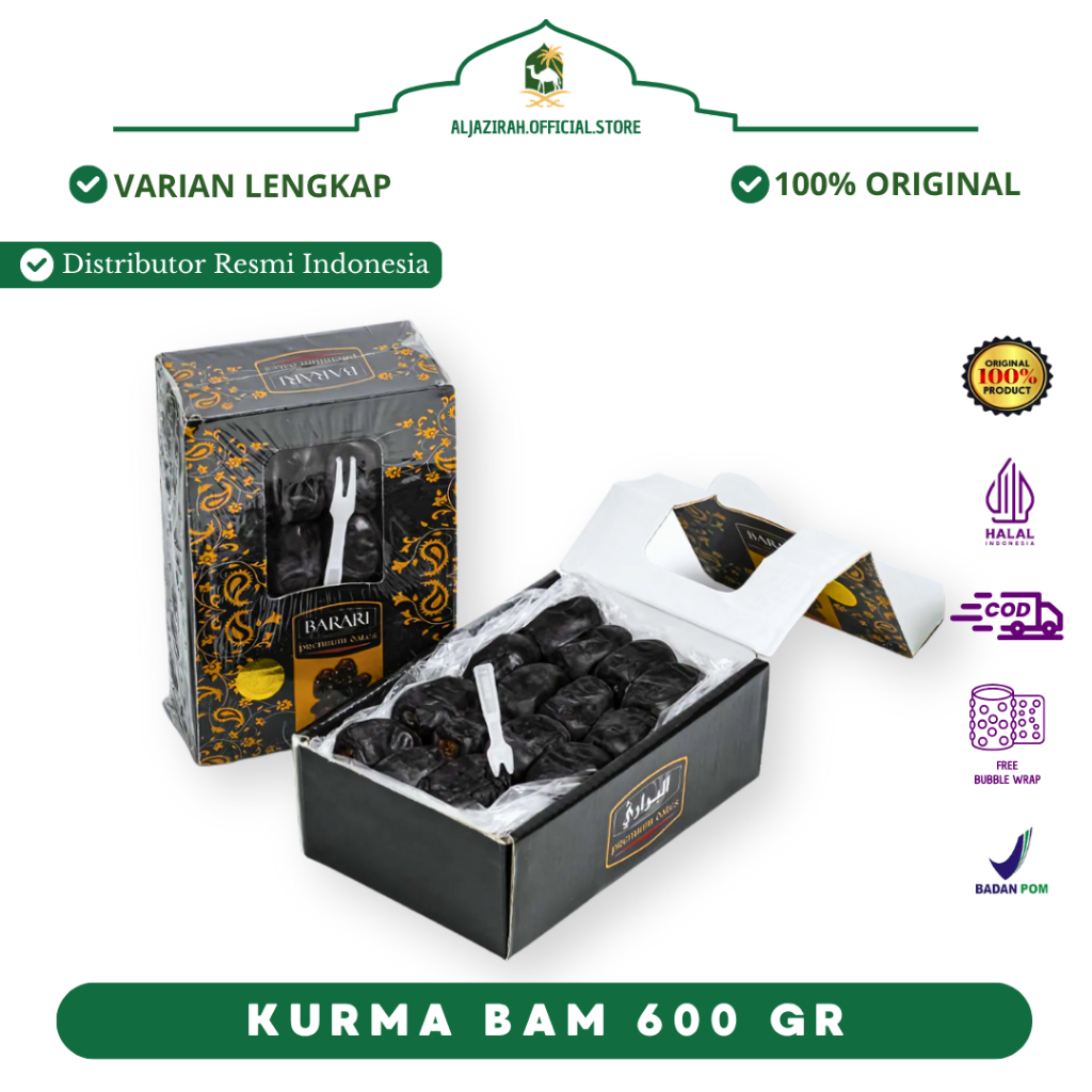 

KURMA ANGGUR BAM 500 GRAM | KURMA ANGGUR BAM BARARI | KURMA ANGGUR BAM RAMIN | MANIS LEGIT
