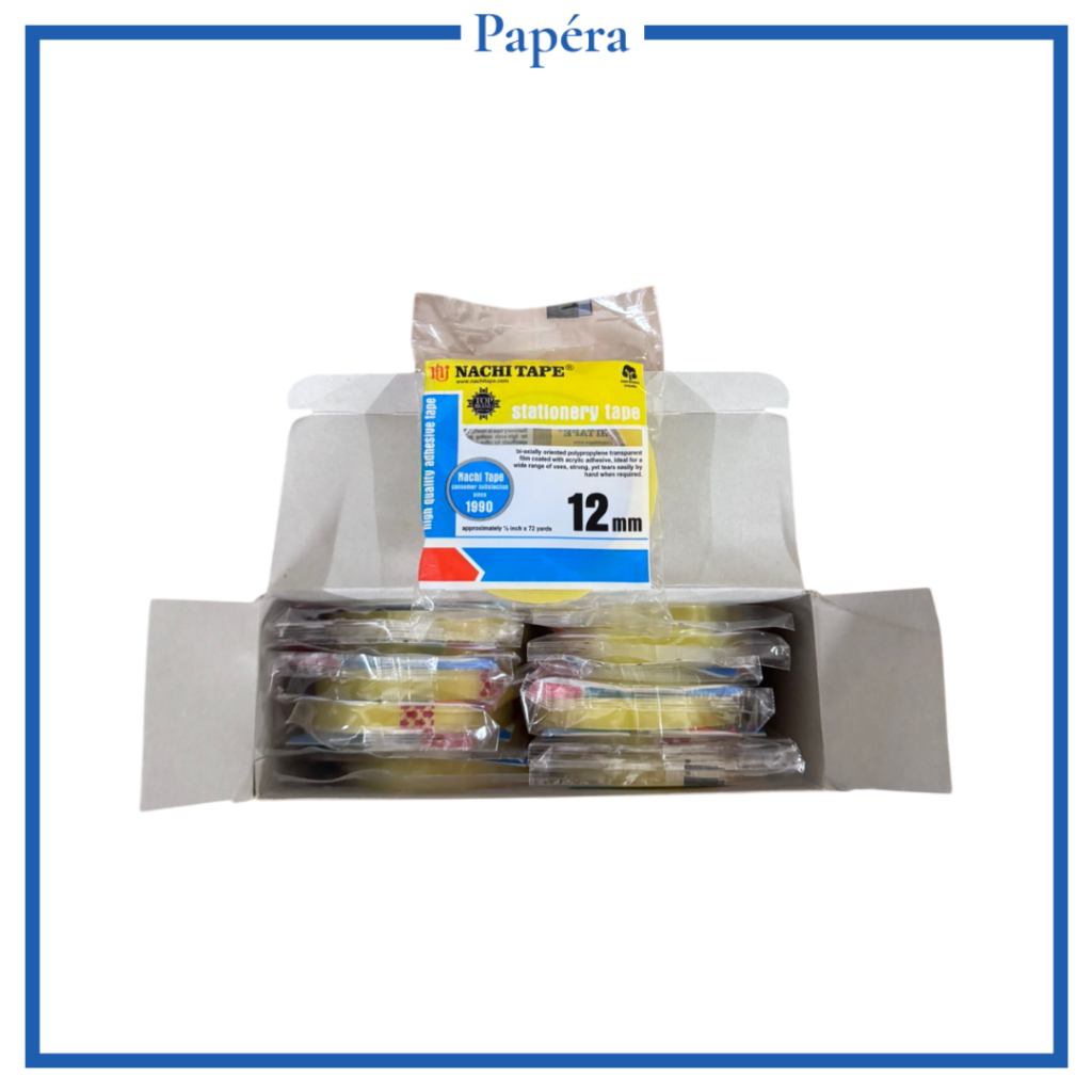 

Nachi Tape Solasi Bening 1,5 Inch 12 mm