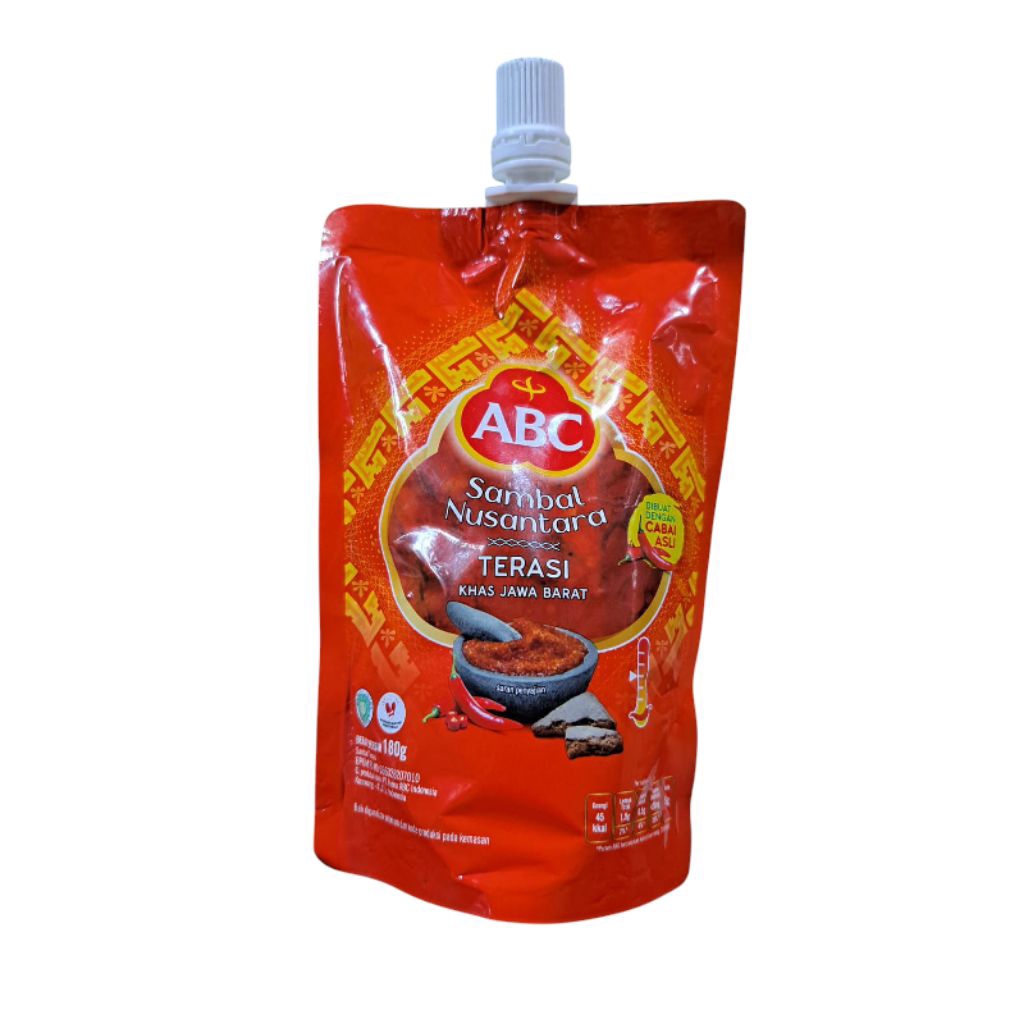 

ABC sambal terasi Nusantara khas Jawa barat 180gram