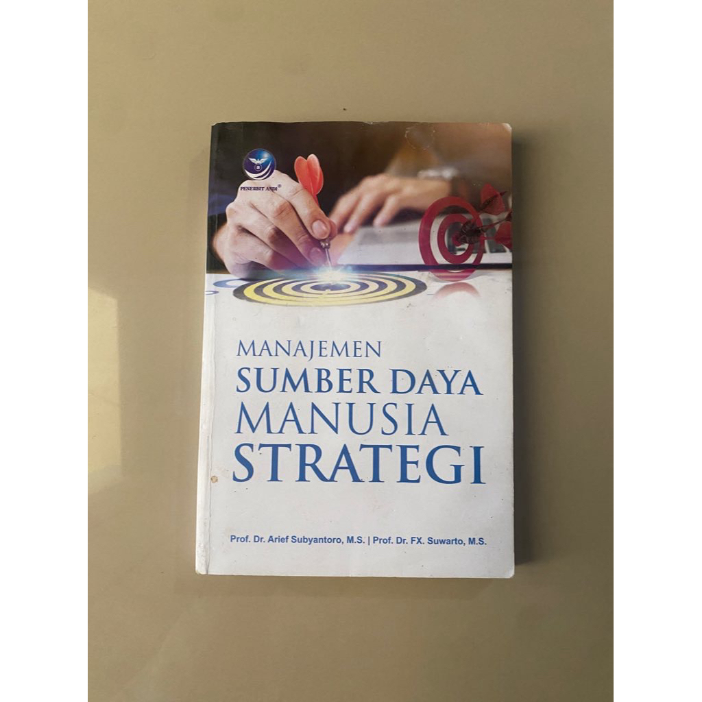 

[Preloved] Manajemen Sumber Daya Manusia Strategi Prof Arief Subyantoro