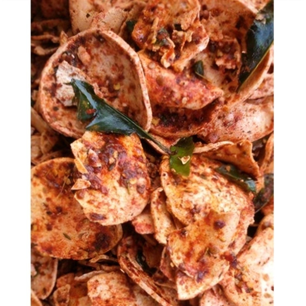 

Basreng Pipih Pedas Cikruh 100g | Cemilan Renyah Daun Jeruk