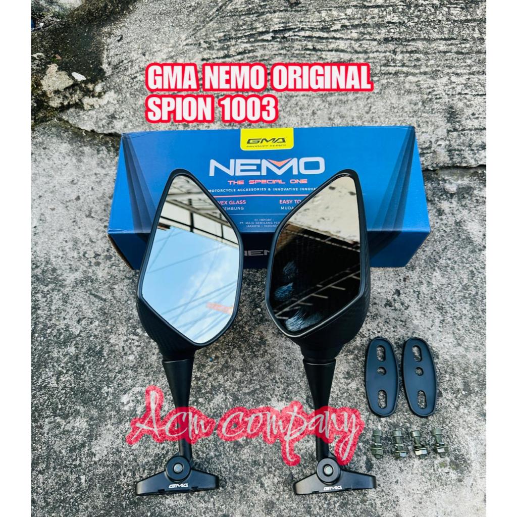 Spion Variasi All CBR150 CBR250 FACELIFT DLL - Model R25 Kaca Cembung Carbon Pendek