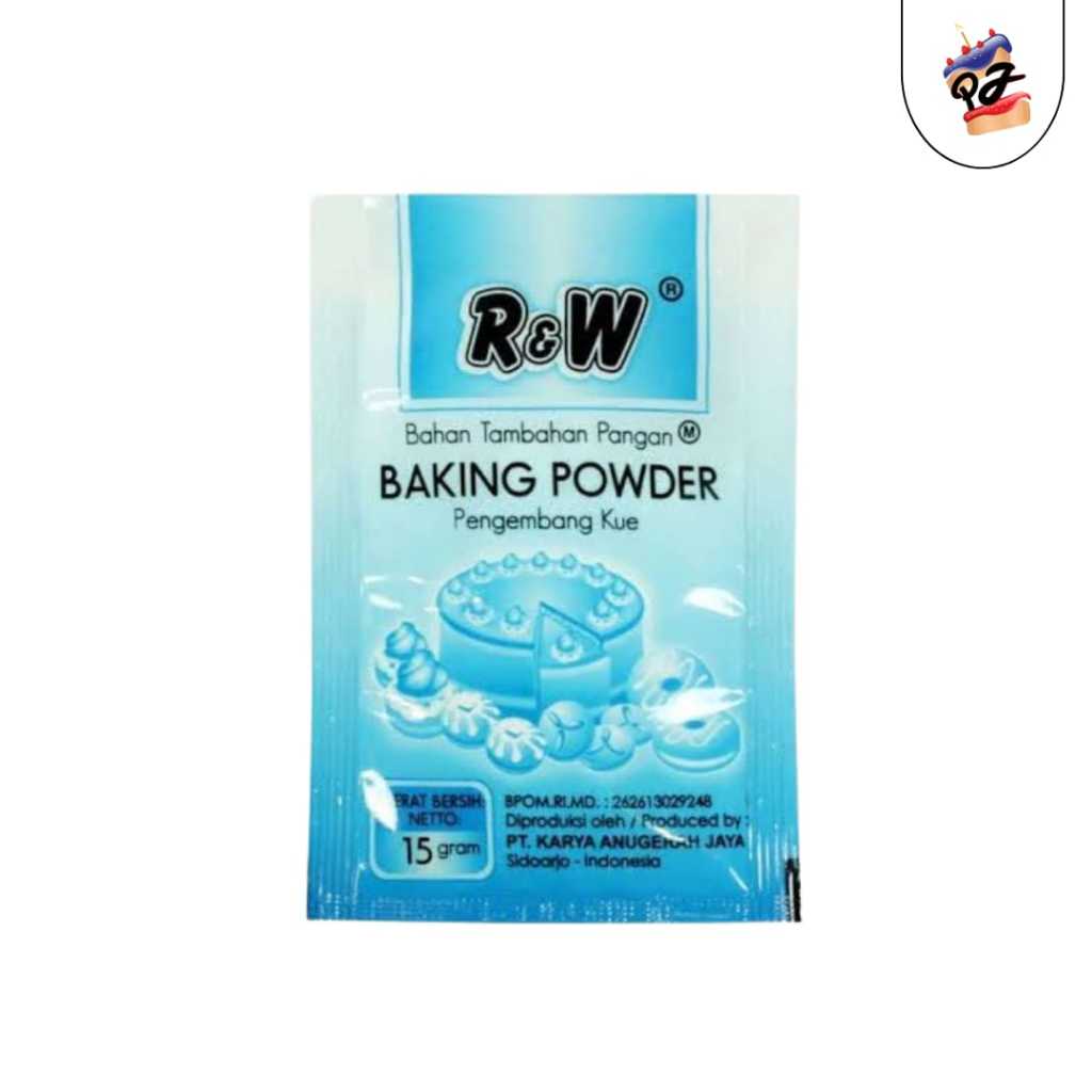 

PENGEMBANG KUE RW BAKING POWDER BIRU SACHET 15 GR