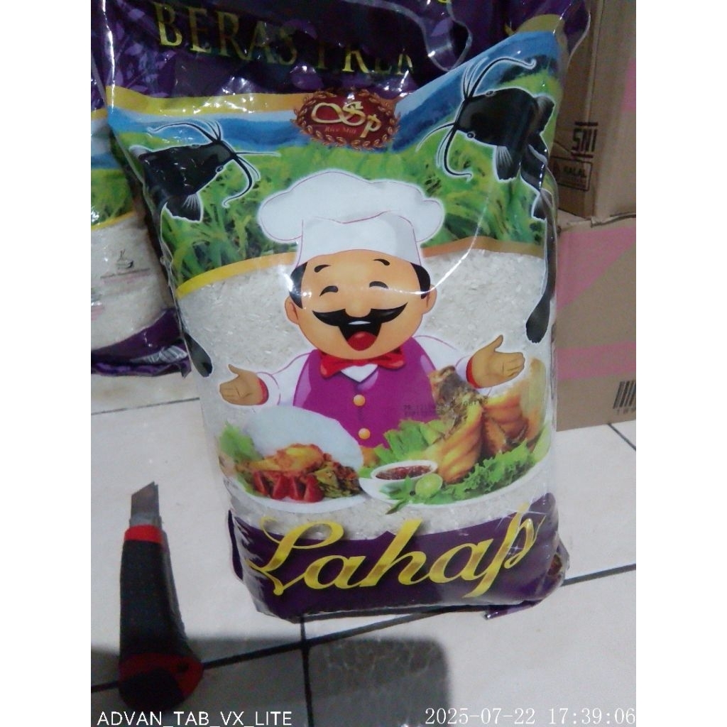 

Beras Lahap lele koki premium 5 kg
