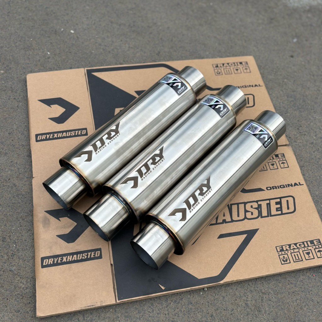 Resonator Mobil Diesel Inlet 2,5 Inchi STAINLESS