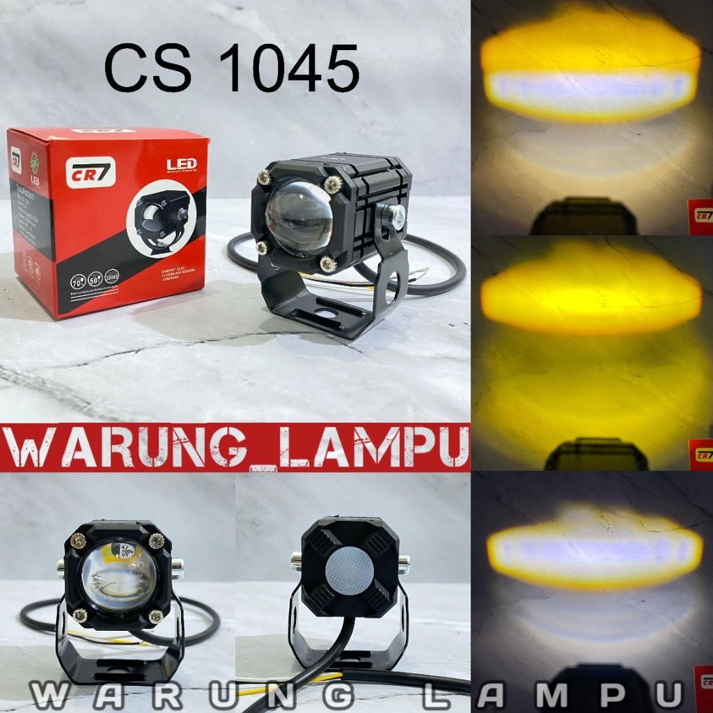Original Cr7 D2 Laser  Lampu Tembak Laser CR7 CS 1045 Waterproof 20Watt D2 Laser Gun Lampu Tembak So