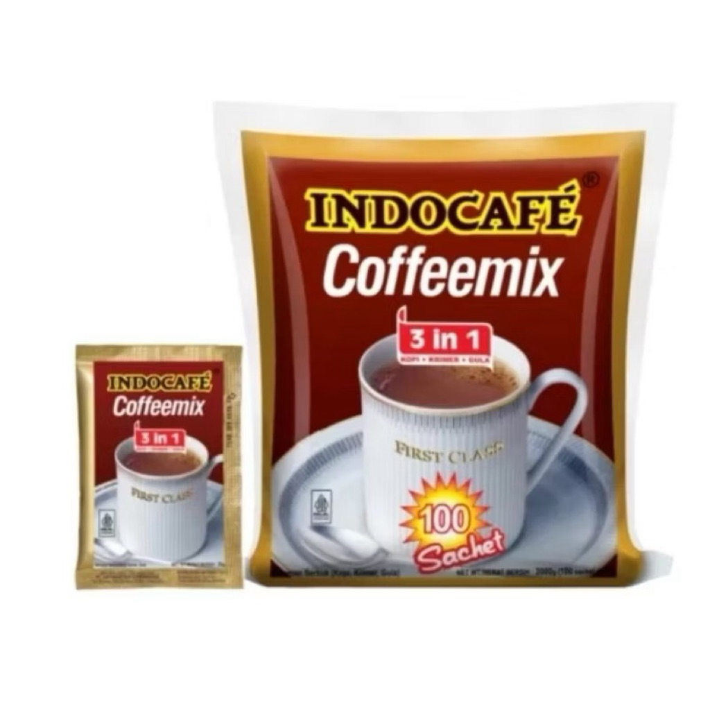 

100 PCS KOPI INDOCAFE COFFEEMIX