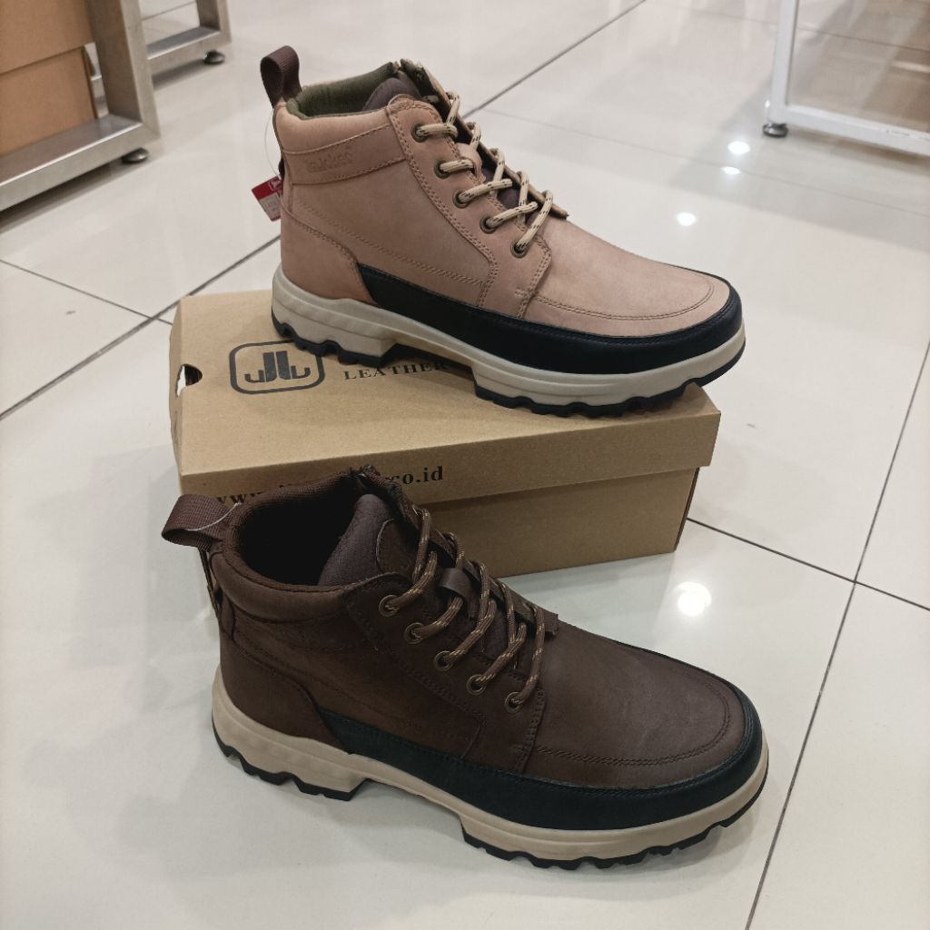 Sepatu Kulit Boots Jim joker AGNA