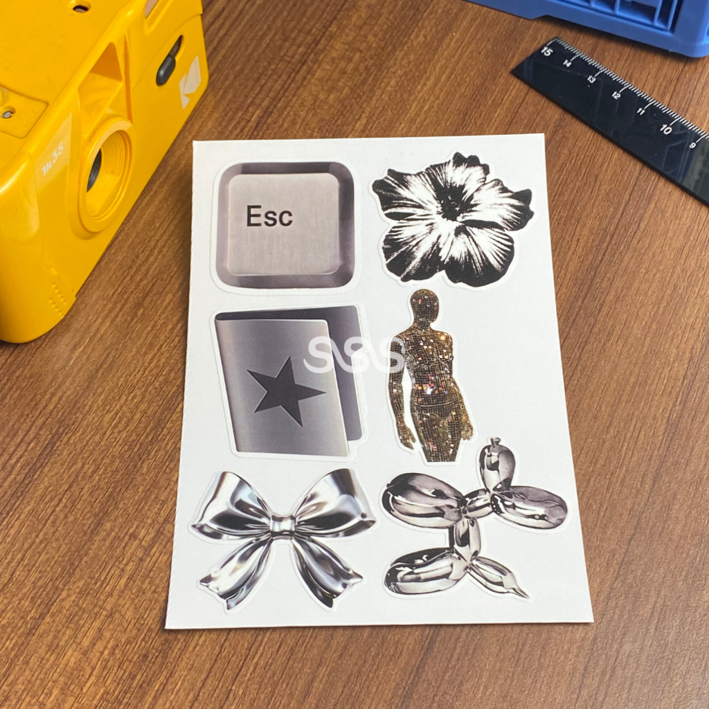 

STICKER AESTHETIC / STICKER METALLIC / STICKER PACK