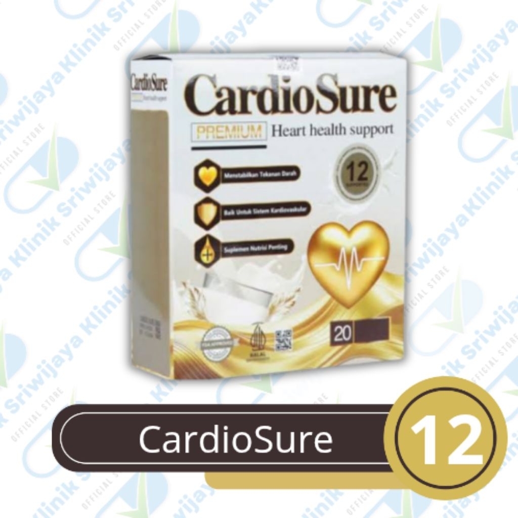 

Cardiosure Premium Susu Untuk Hipertensi Darah Tinggi Dan Jantung Cardiosure Original