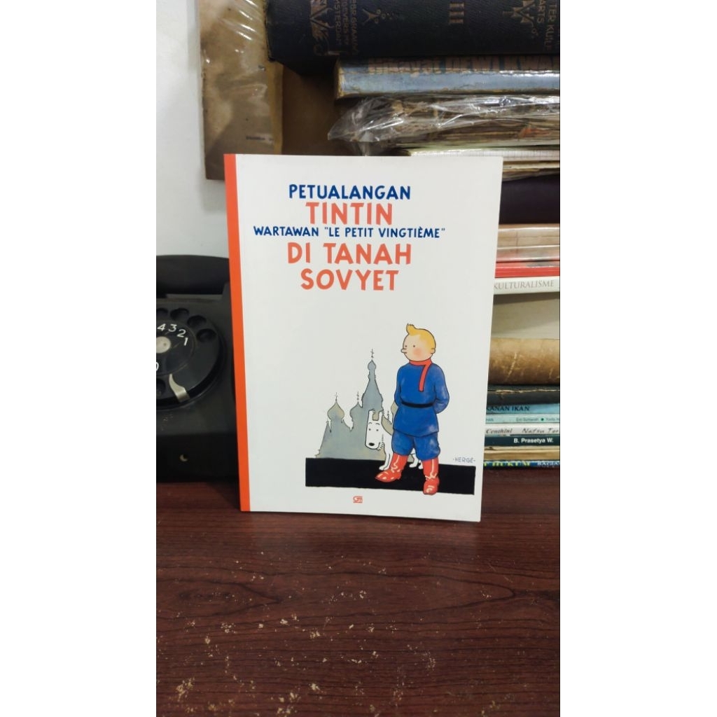 petualangan Tintin di tanah sovyet