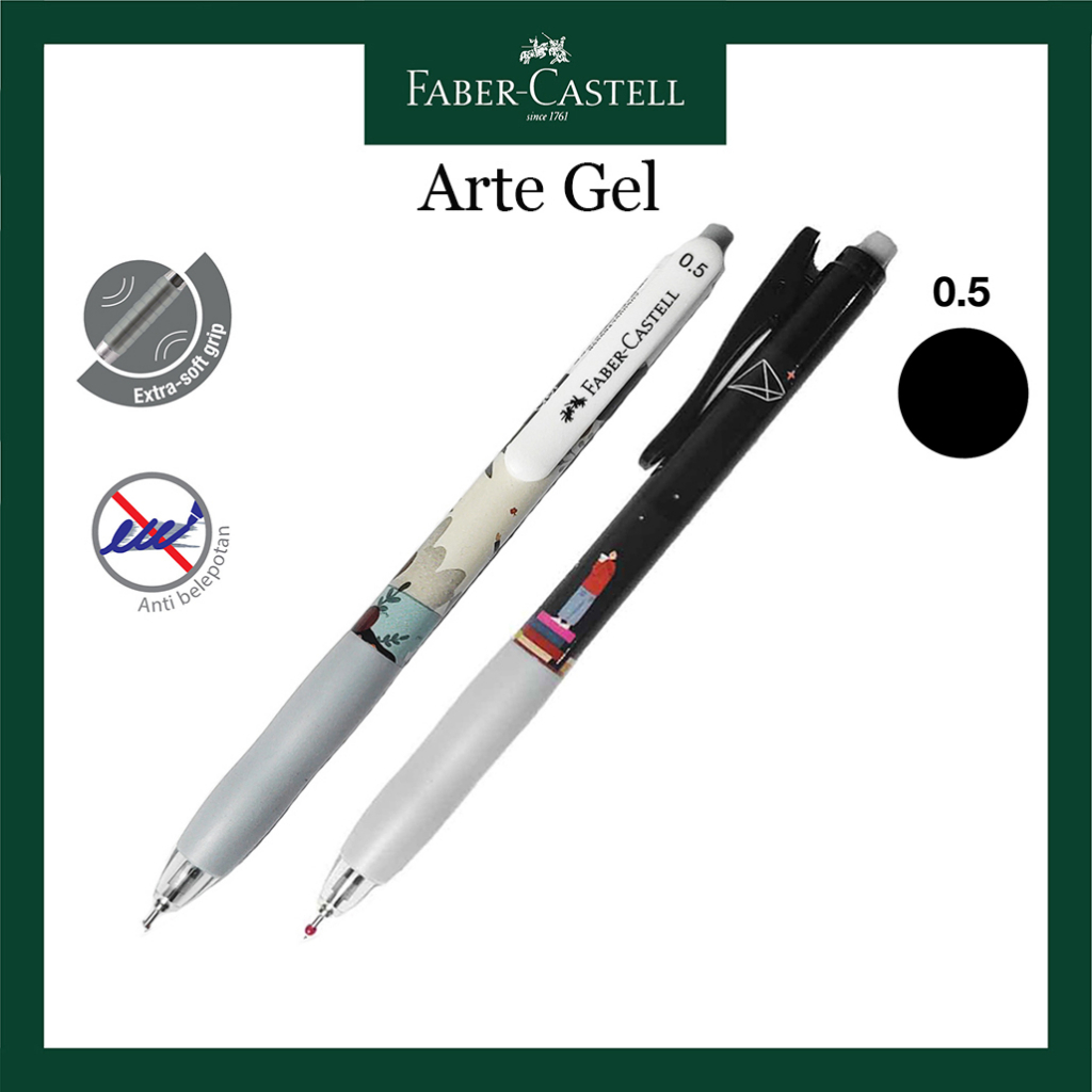

Pulpen Arte Gel Faber Castell Ballpoint Pen 0.5 (1 pcs)