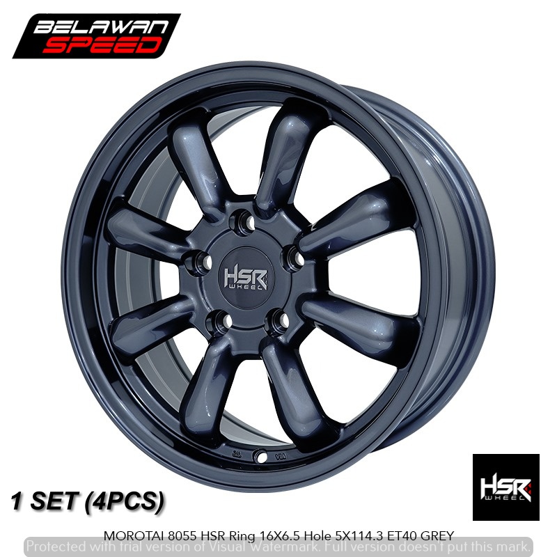 Velg Mobil Murah HSR MOROTAI Ring 16 Untuk XPANDER Rush Terios Civic FD Taruna R16