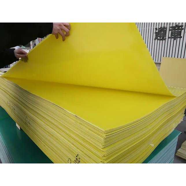 Epoxy Sheet Fiberglass G11 / Resin Kuning Lembaran 10mm x 40cm x 50cm