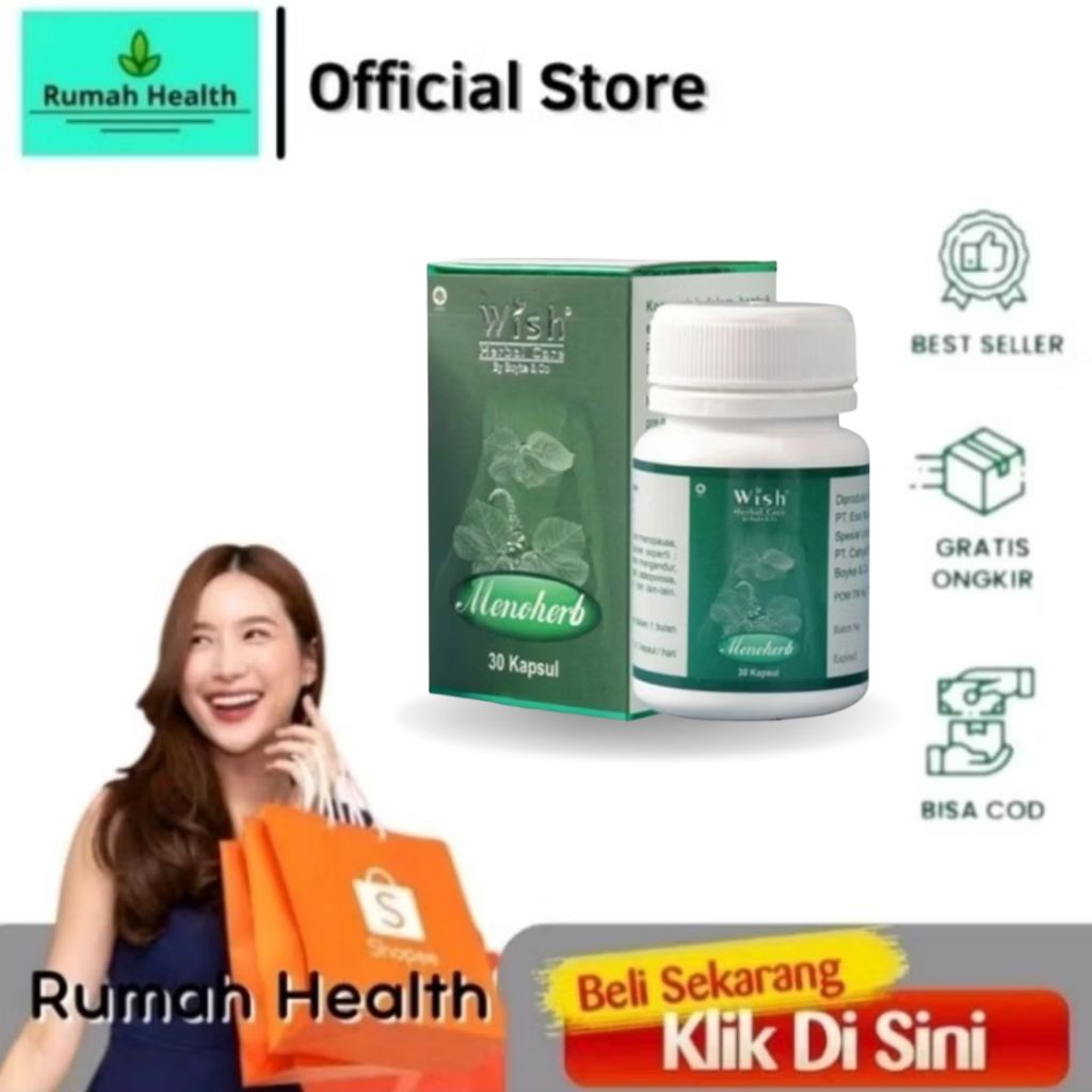 Menoherb Dokter Boyke Original Suplemen Herbal Atasi Menopause BPOM