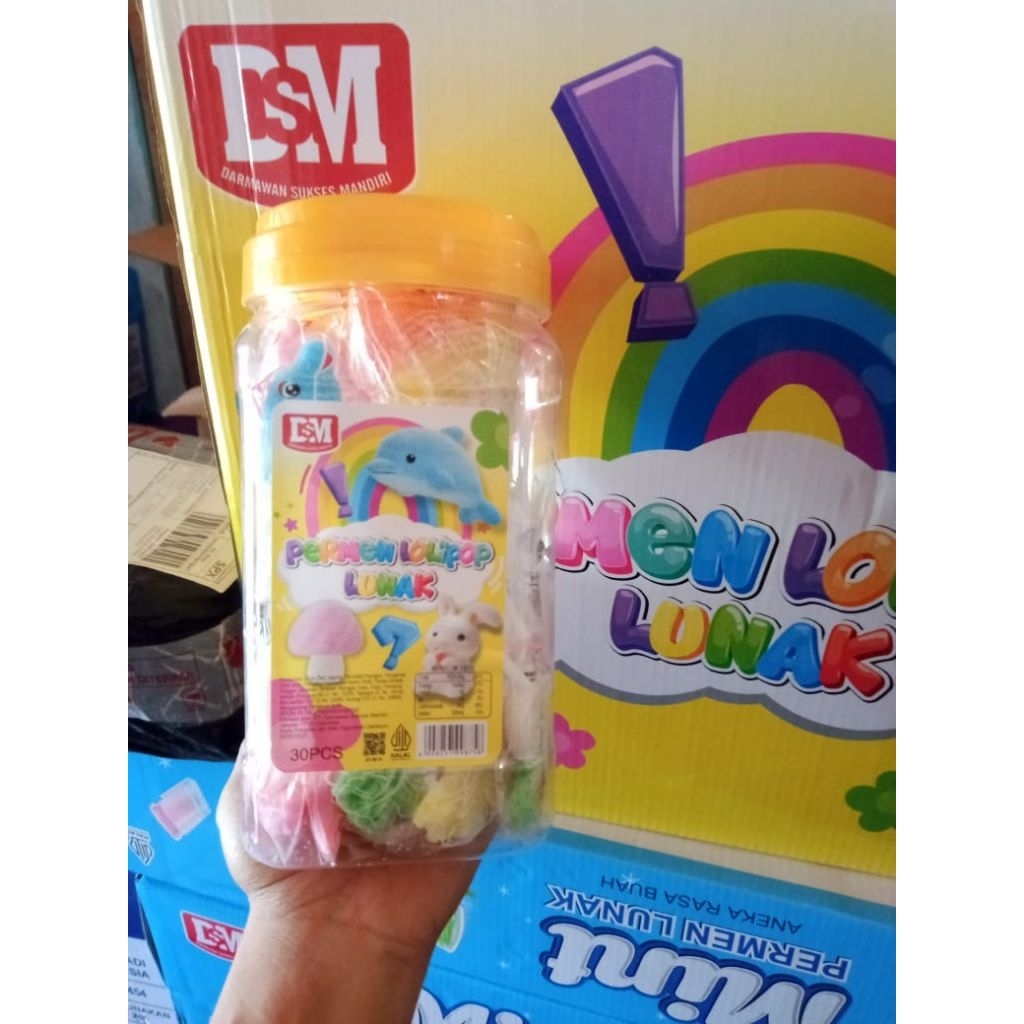 

LOLLIPOP GUMMY TOPLES ISI 30 PCS