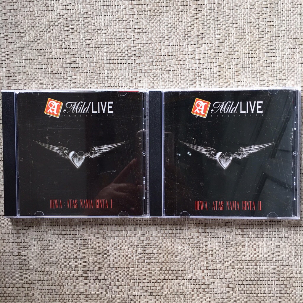 CD Dewa 19 - Atas Nama Cinta I & II