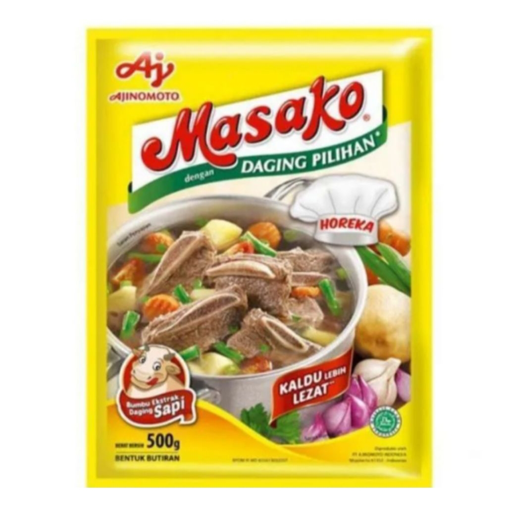 

masako rasa ayam/sapi 500 gr