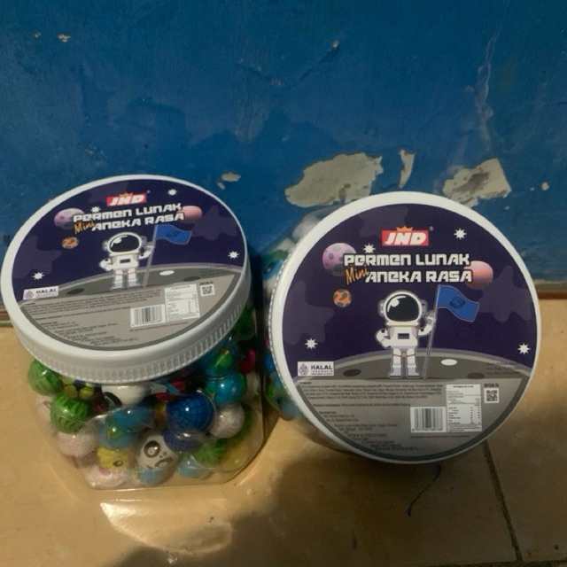 

Permen Lunak Bulat Mini isi 120pcs/toples