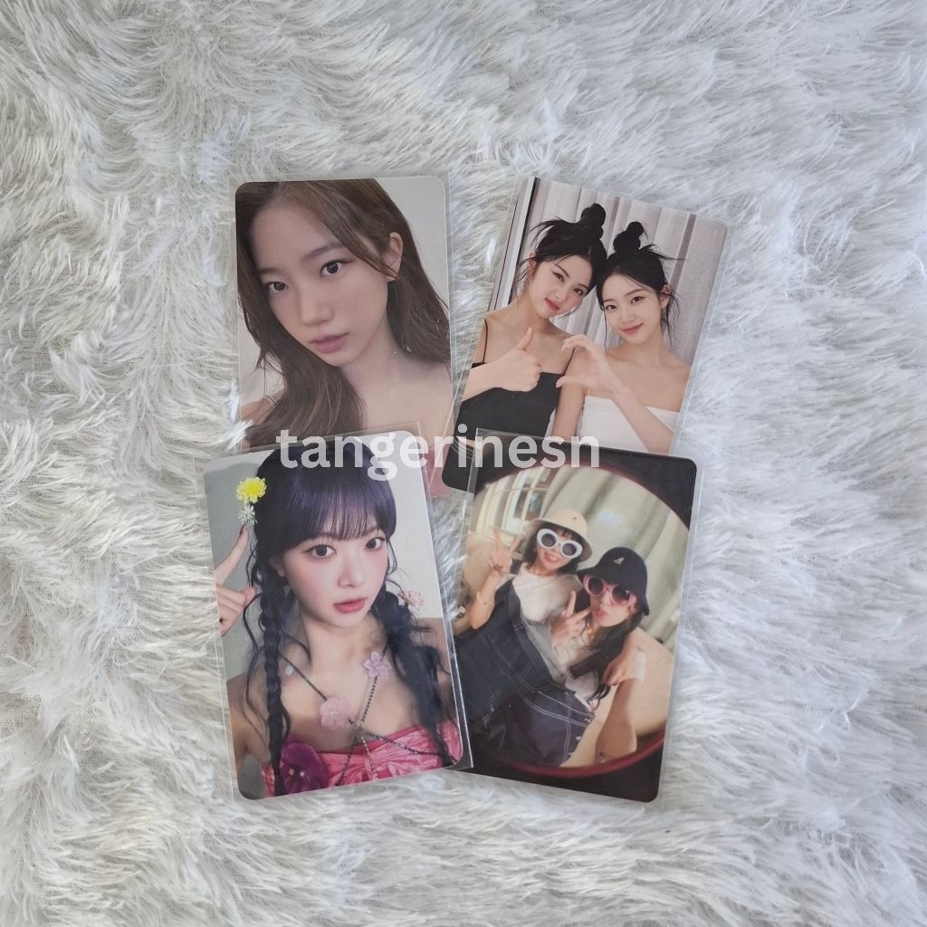 Photocard pc lesserafim eunchae lucky draw ld kpopmerch easy unforgiven weverse wv ver unit sakura c