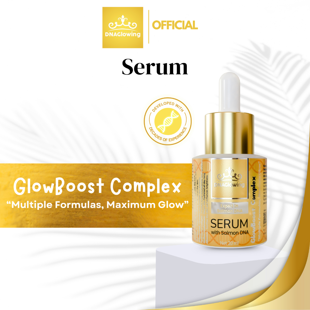 DNAGlowing Serum with Salmon DNA | Expert in Salmon DNA | Serum Wajah